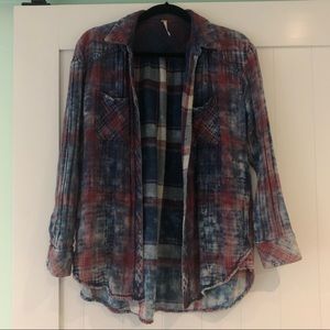 Free People Vintage Flannel